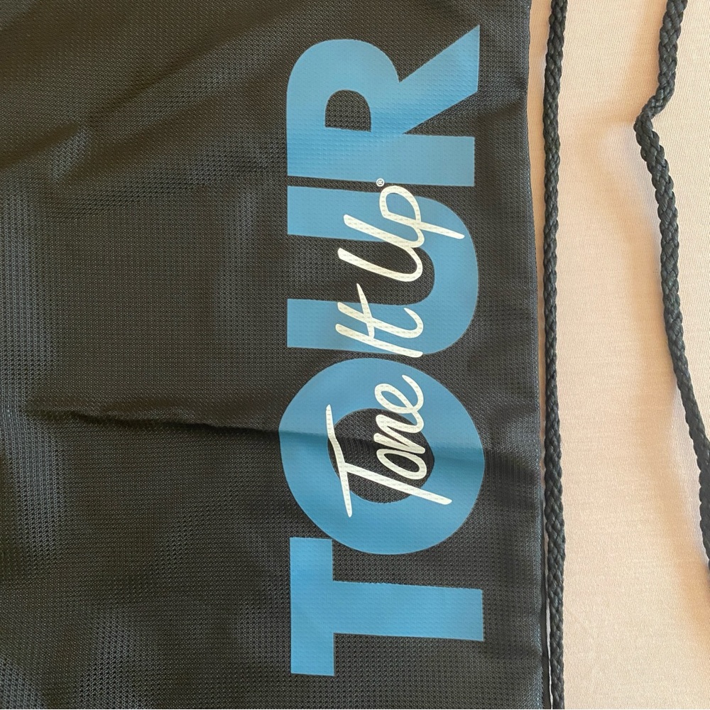 Tone It Up Tour Drawstring Gym Backpack - Picture 2 of 3